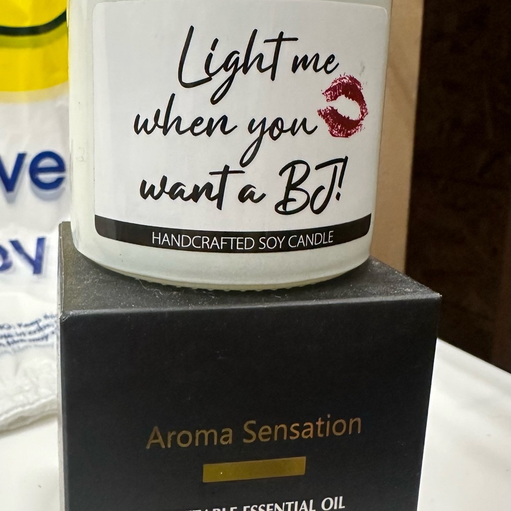 Handcrafted Soy Candle - White